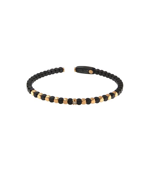 Bracciale Roberto Demeglio Donna in Ceramica Diamante Brown 0.06 Ct DD4CNR10DBW.3 - DD4CNR10DBW.3